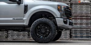 Ford F-350 Super Duty with Fuel 1-Piece Wheels Hurricane - D864